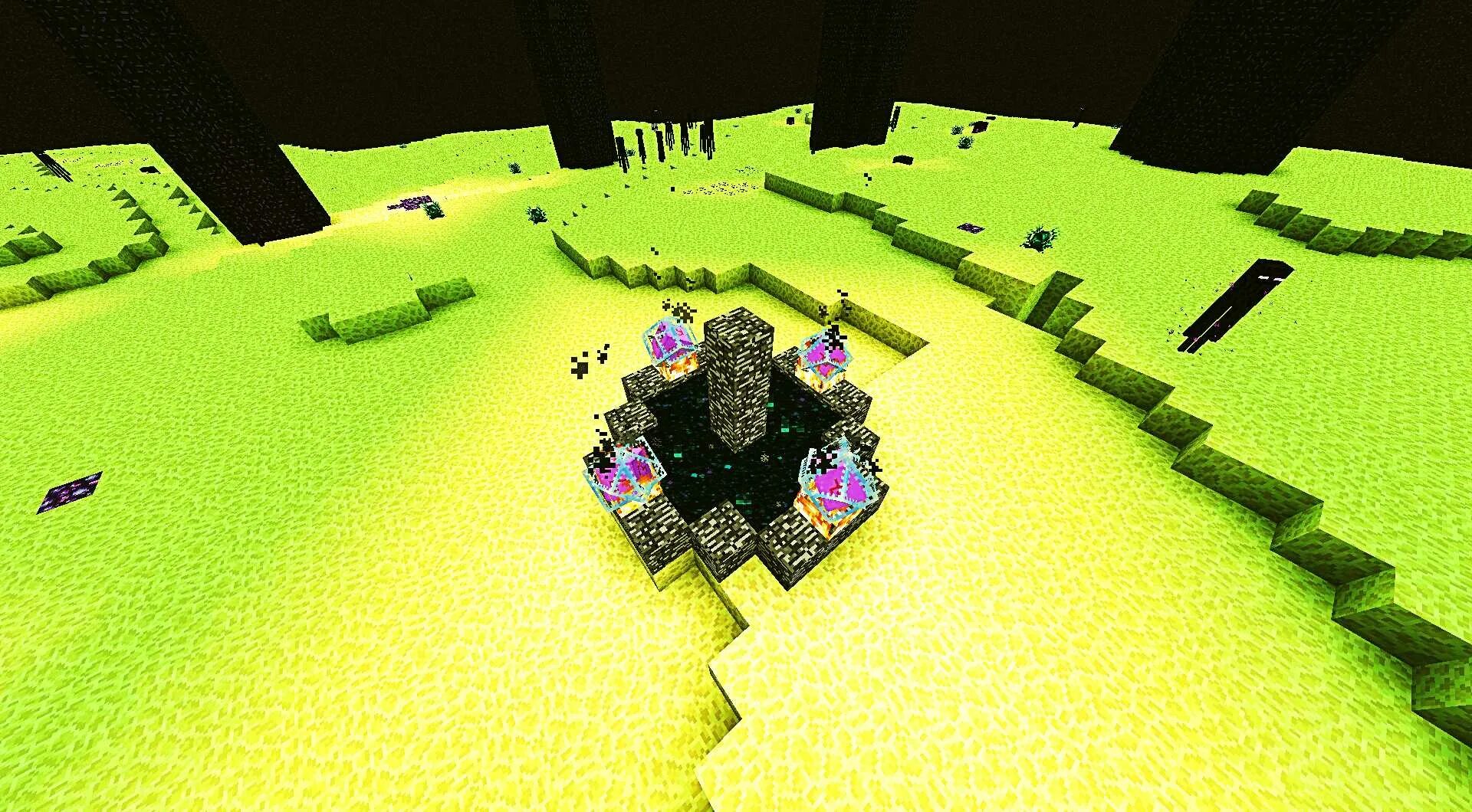 Как выглядит эндер мир. 12. Майнкрафт эндер мир. 2. Портал майнкрафт портал эндера.