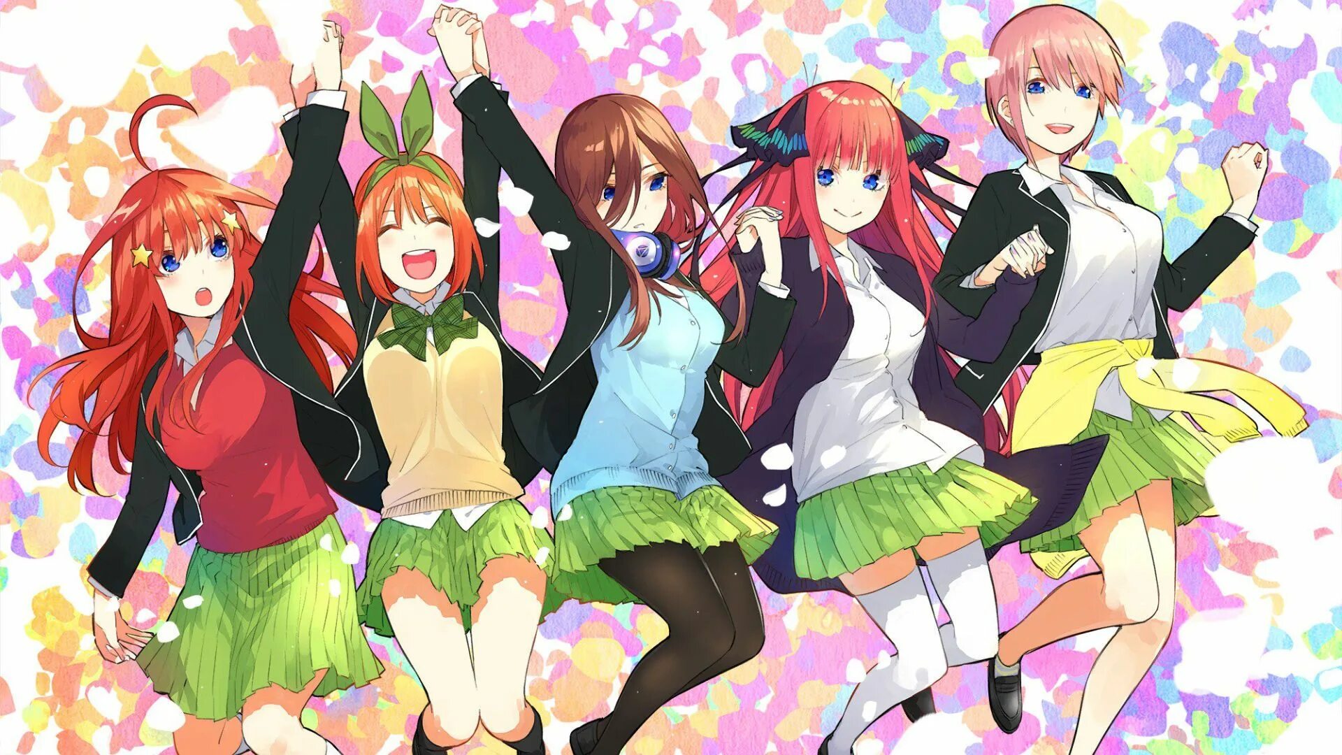 Пять невест / Gotoubun no Hanayome. The quintessential Quintuplets. 5 невест когда вышел