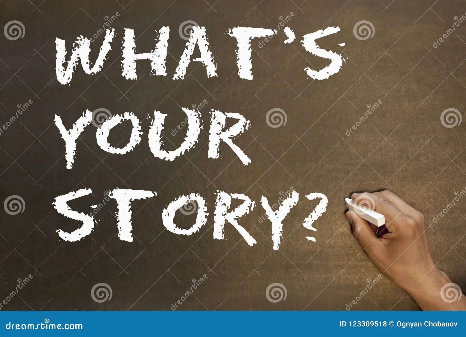 What's your story. Your story. Stories stock. This is your story