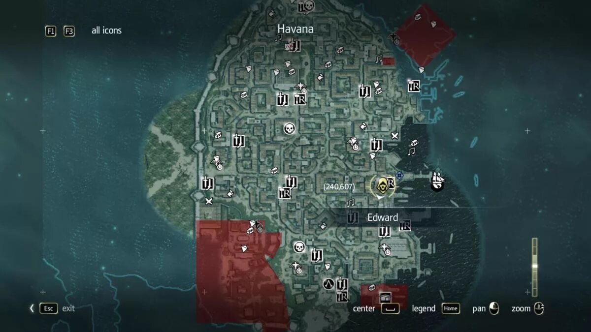 Assassin's creed 4 black flag вся карта. Карта ассасин 4 блэк флаг. Ассасин крид 4 охота на тамплиеров карта. Assassin creed 4 карты. Assassins creed 4 карта.