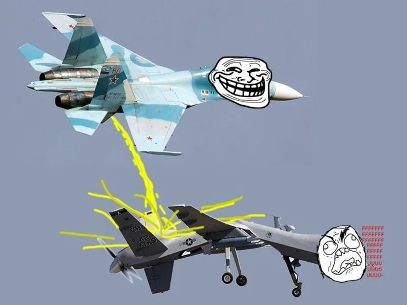 Самолет сбивший дрон. Дрон mq-9. беспилотный истребитель. российские истребители. беспилотник карикатура.
