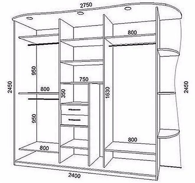 Размеры встроенного шкафа в прихожей. Шкаф купе ширина 2100 высота 2500. Чертеж шкаф купе 2700мм. Шкаф купе чертеж 2600. Наполнение шкафа купе размер 2900мм.