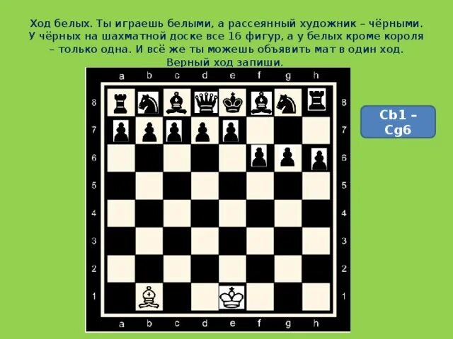 На шахматной доске 5 белых фигур. Задача на шахматной доске осталось 5 белых фигур а черных на 4 больше. Черно-белая хода. Задачи на линейный мат 1 ход одна фигура у чёрных и три фигуры у белых. Белые начинают и объявляют мат в два хода рассеянный художник.