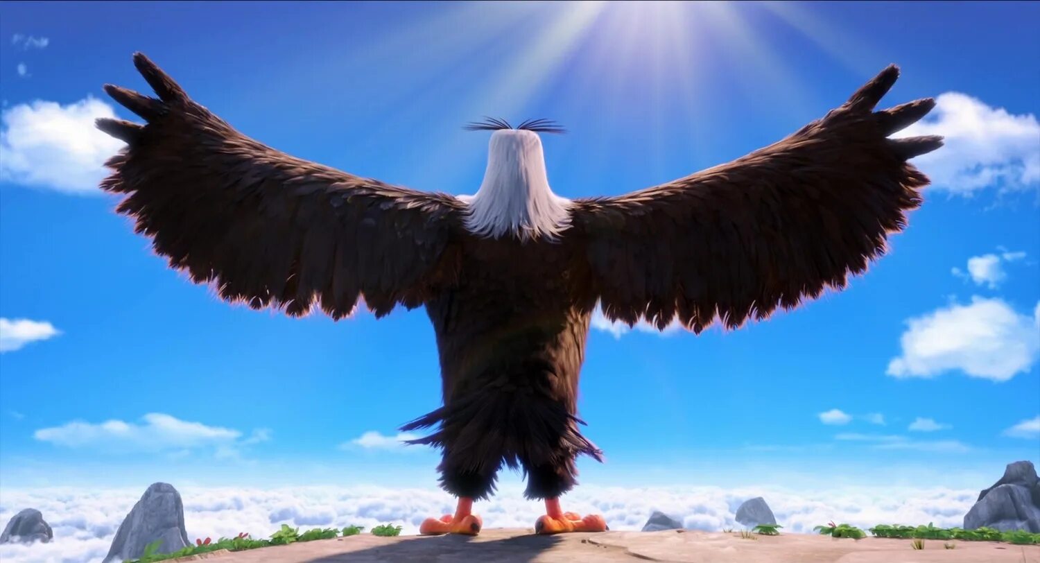 Angry birds eagle. Злые птички могучий Орел. Angry Birds Орел.