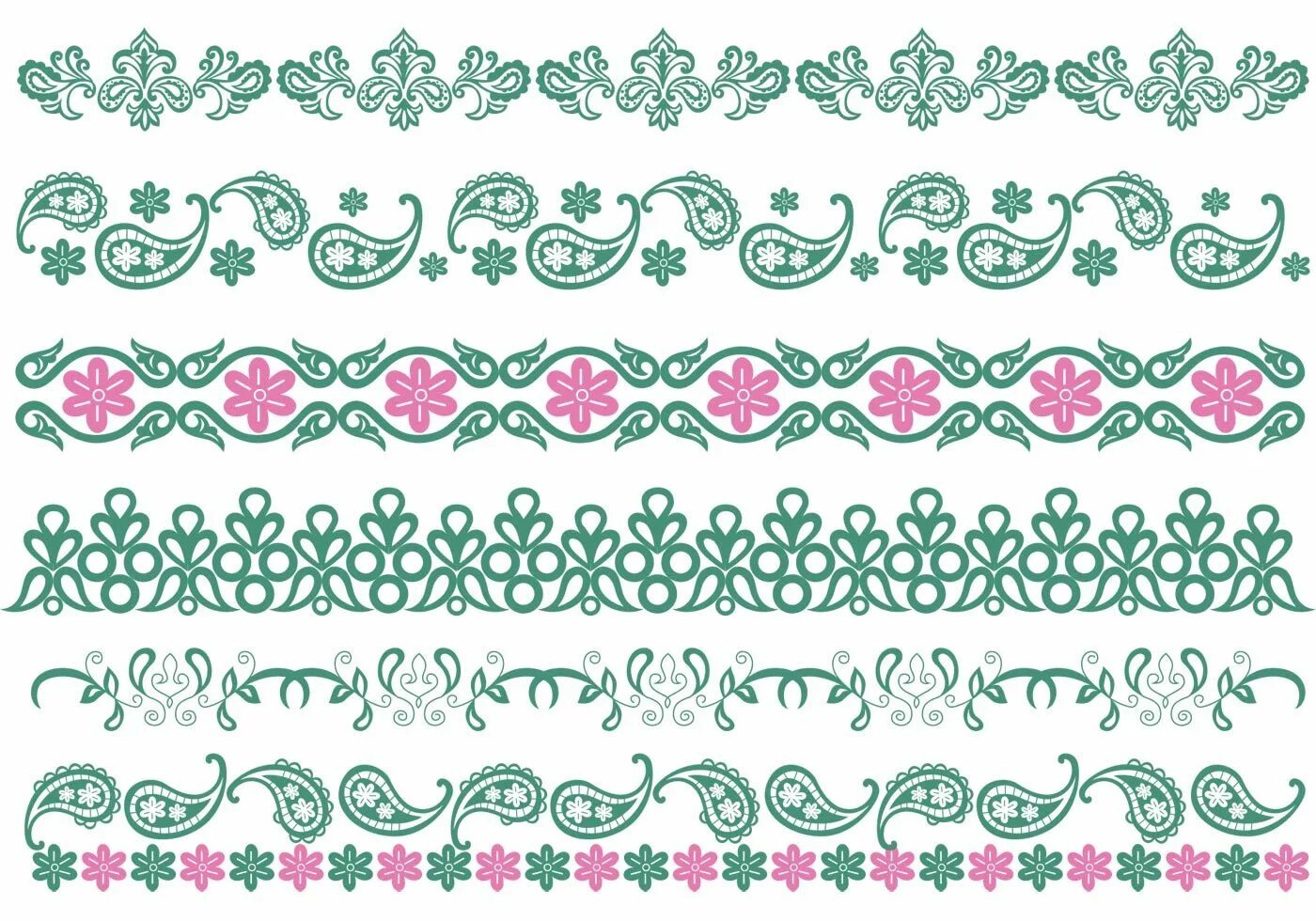 Https border. Винтажные бордюры вектор. Бордюр Винтаж вектор. Paisley motif border. Floral pattern border.