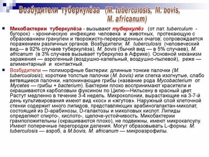 Выделение микобактерий туберкулеза