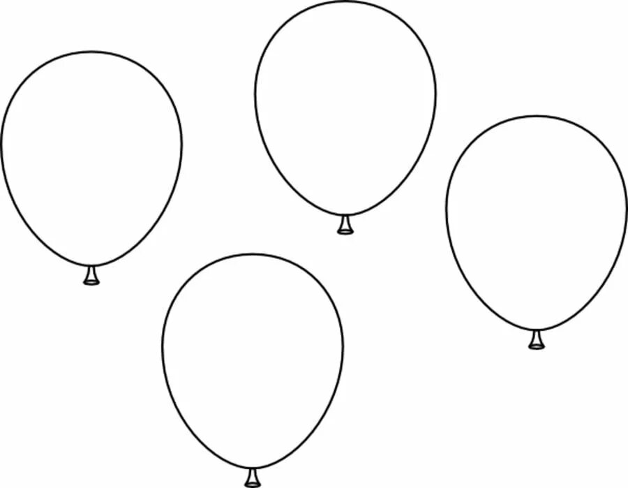 Трафареты воздушных шаров. Воздушные шары раскраска. Шарики раскраска. Воздушные шар расскаска. Шарики без ниточек для рисования.