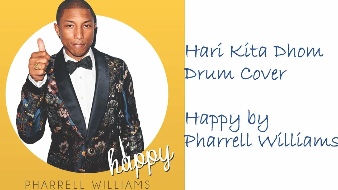 Песни happy williams. Happy Фаррелл Уильямс. Pharrell Williams Happy обложка. Happy-13856 исполнитель Pharrell Williams. Обложка для Happy.