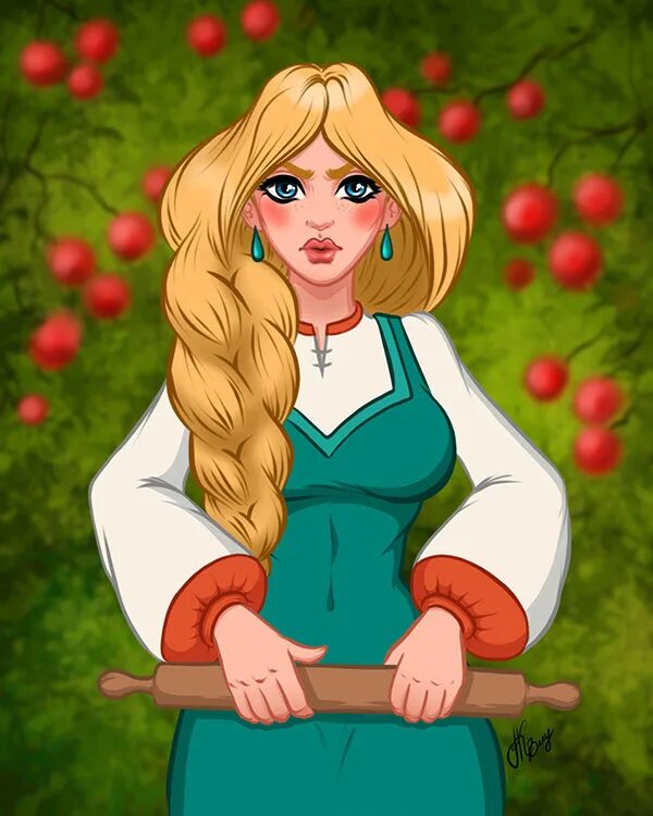 Жена добрыни