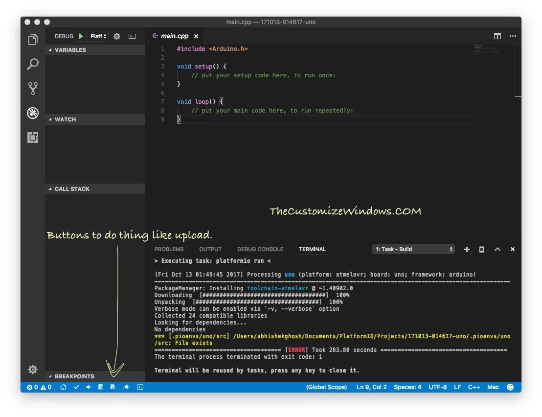 Как открыть терминал в visual studio code. Arduino visual code. visual arduino studio code. arduino for visual studio code. ide visual studio code.