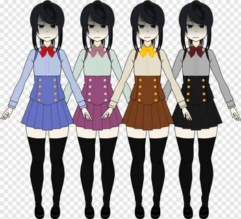 Yandere simulator uniform png