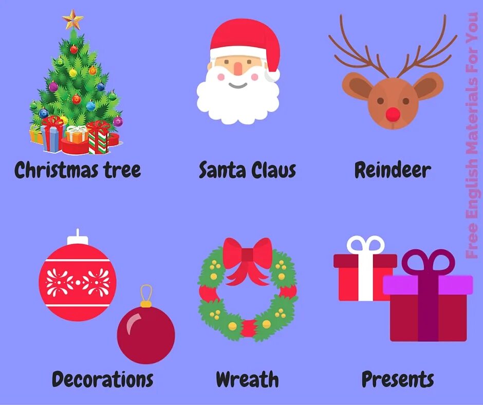 Тема новый год по английски. Christmas vocabulary for kids. Тема новый год по английски. Новогодние задания по английскому языку для детей. Новый год на английском языке.