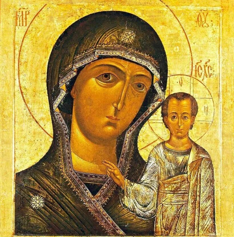 Икона Казанской Божьей матери 1579. Икона Казанской Божьей матери 15 века. Казанская икона Божией матери первообраз оригинал. Казанская икона Божией матери из собора в Казани