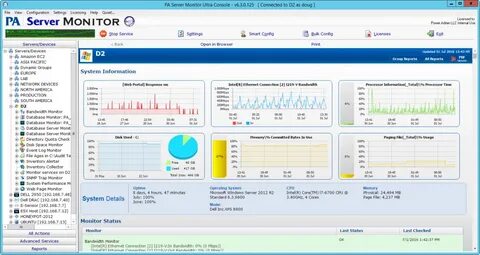 Monitor server