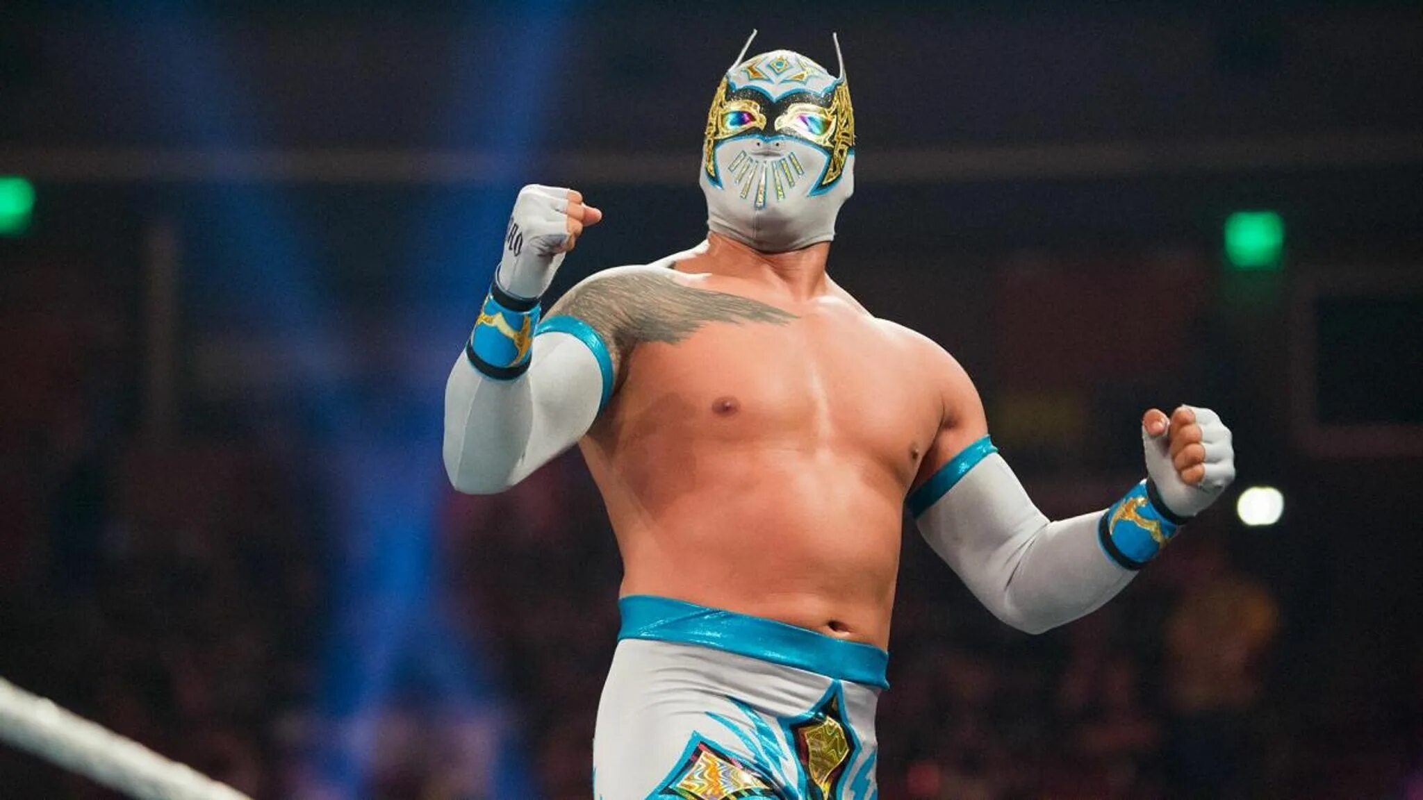 Sin cara. Унико Рестлер. Мистико WWE.