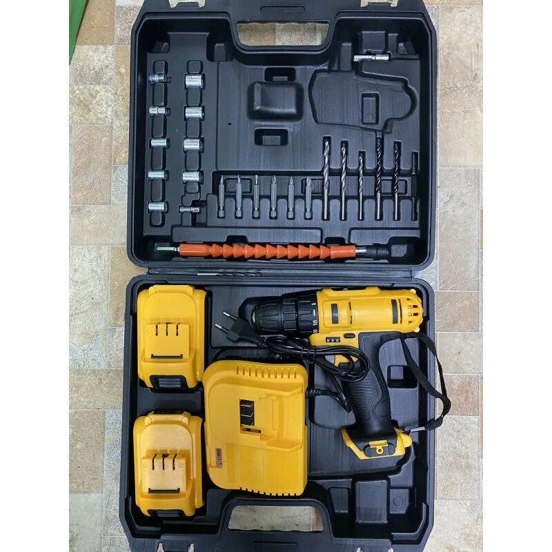 Девольт реплика. Кейс dewalt dch172e2t. дрель шуруповерт желтый dewalt. шуруповерт девольт в желтом кейсе. аккумулятор деволт реплика.