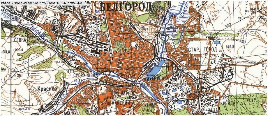 Карта улиц г.Белгорода. Г Белгород на карте. Центр г. Белгород карта. План города Белгород.