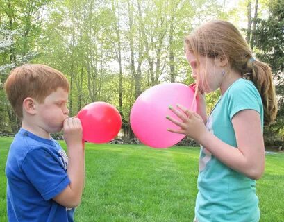 To blow up