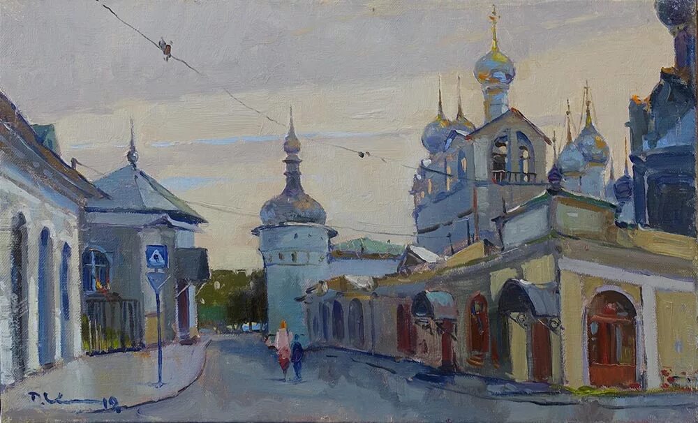 Соборный переулок ростов на дону на картинах известных художников-. Г. Елатонцев художник ростов на дону. Картины ростовских художников. Картины маслом ростов.