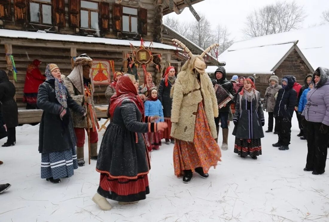зимние праздники в витославлицах великом новгороде. игра в умруна. витославлицы великий новгород праздник. святки в витославлицах. великий новгород рождество в витославлицах.