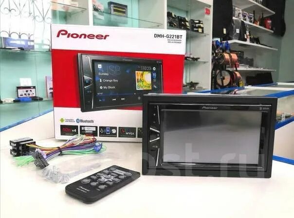 Pioneer g221bt. Pioneer DMH-g221bt. Мультимедийная система Pioneer DMH-g221bt. DMH 221bt.