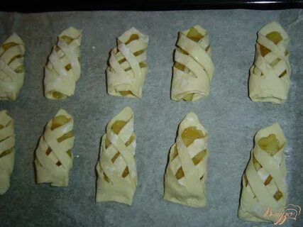Слойки с сыром как завернуть