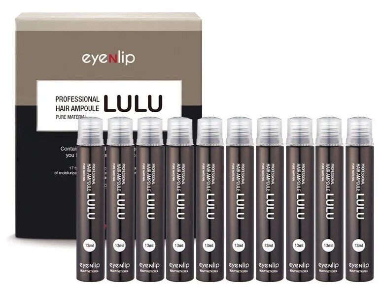 Enl hair ампулы-филлеры для волос professional hair Ampoule Lulu. Enl hair ампулы-филлеры для волос professional hair Ampoule Lulu 13мл*10. EYENLIP ампулы-филлеры для волос EYENLIP Beauty professional hair Ampoule Lulu. Ампулы для восстановления волос Корея. 0 13 мл