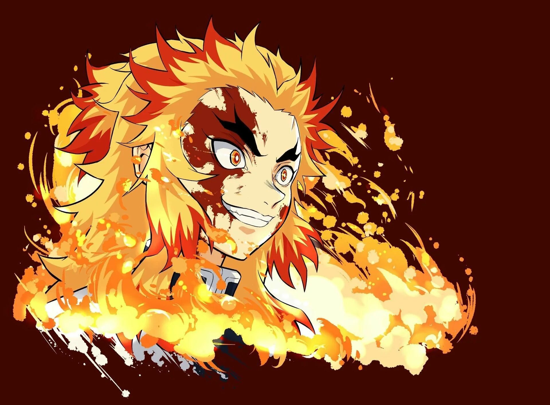 Кёджуро ренгоку демон. Клинок ренгоку кёджиро. Крд ренгоку. Столп пламени кёджуро ренгоку. Ренгоку кёджиро демон.