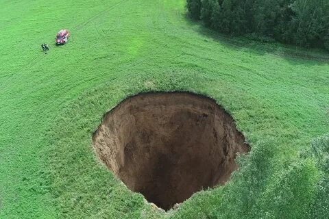 Wide hole
