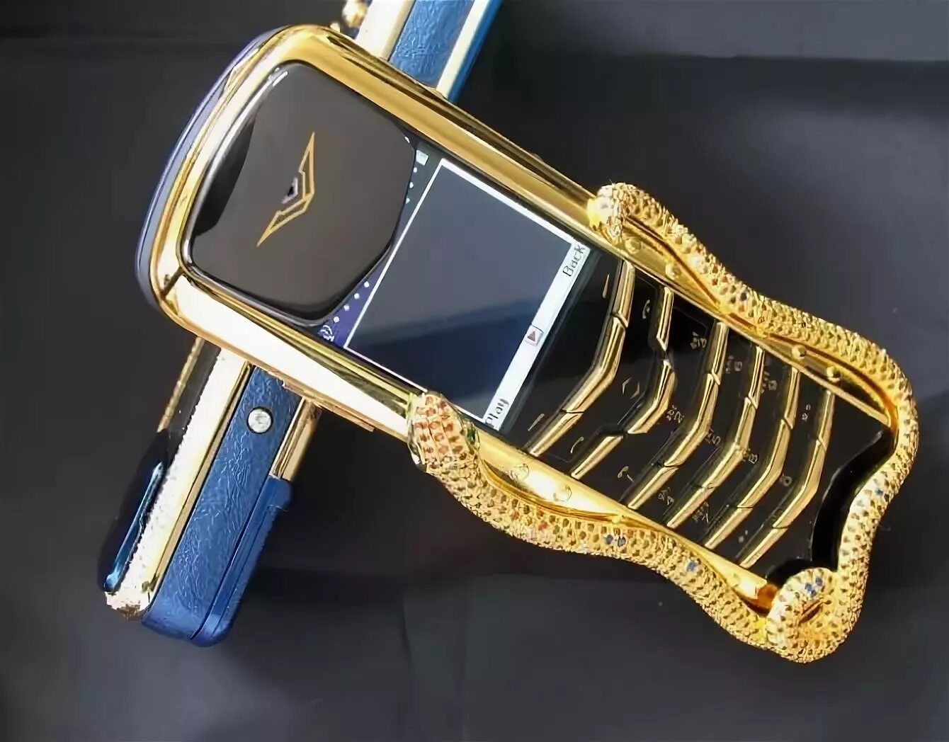I dream about.....a GoldVish cell phone like this......it is soooooo amazing!...