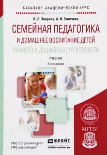 Семейное воспитание детей раннего дошкольного возраста