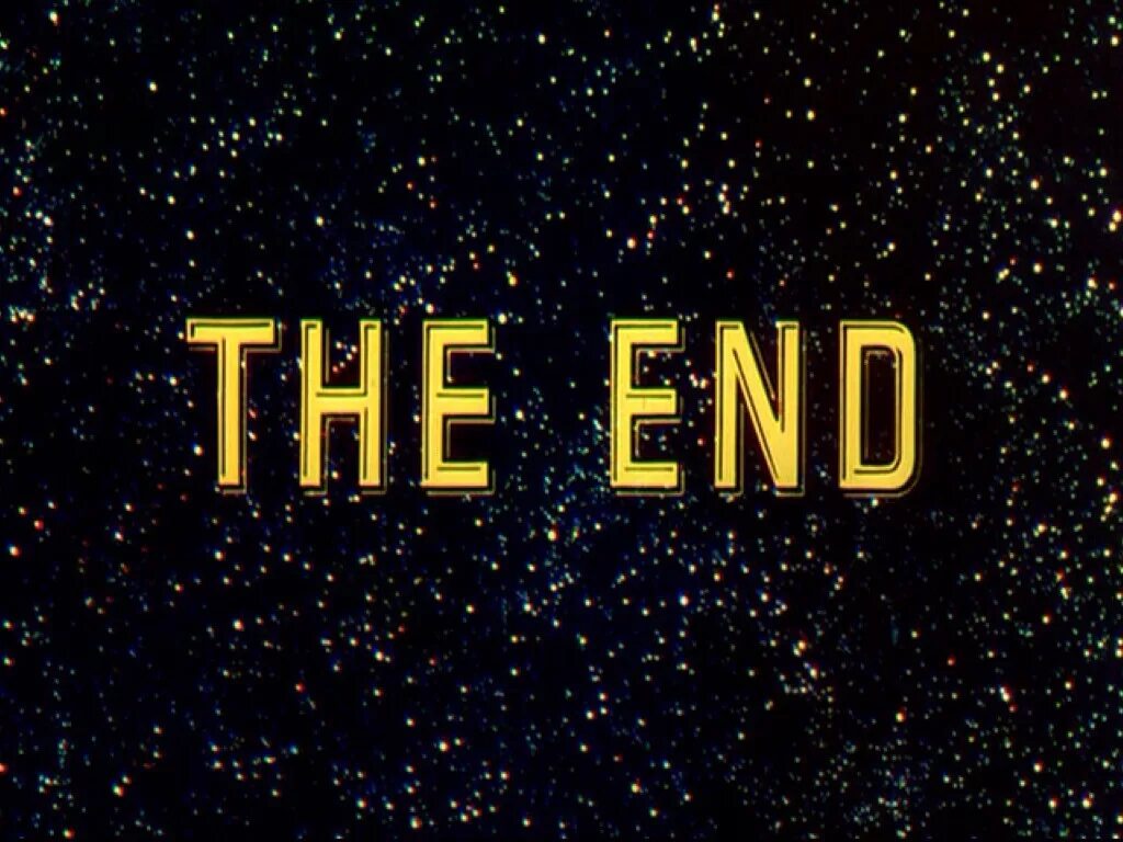 The end. The end фото. The end фон. The end надпись.