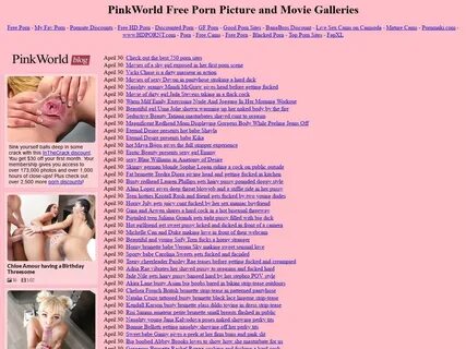 Free Porn At Pinkworld.