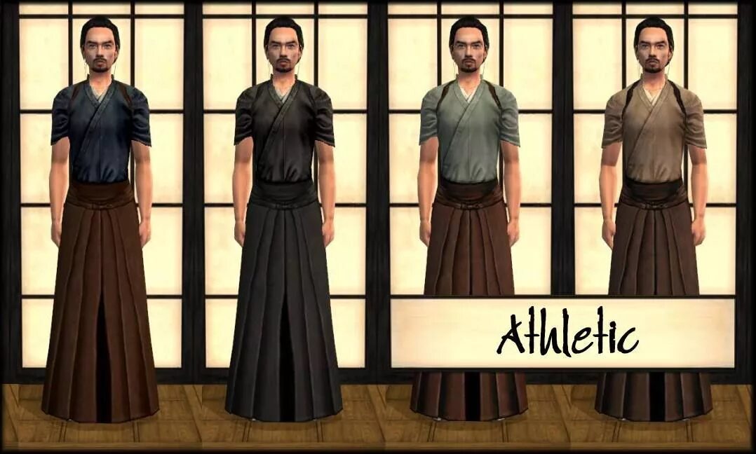 Симс 4 Самурай одежда. Хакама симс 4. Japanese half hakama SIMS 4. SIMS 4 самурайский стиль одежды. Японские симс моды