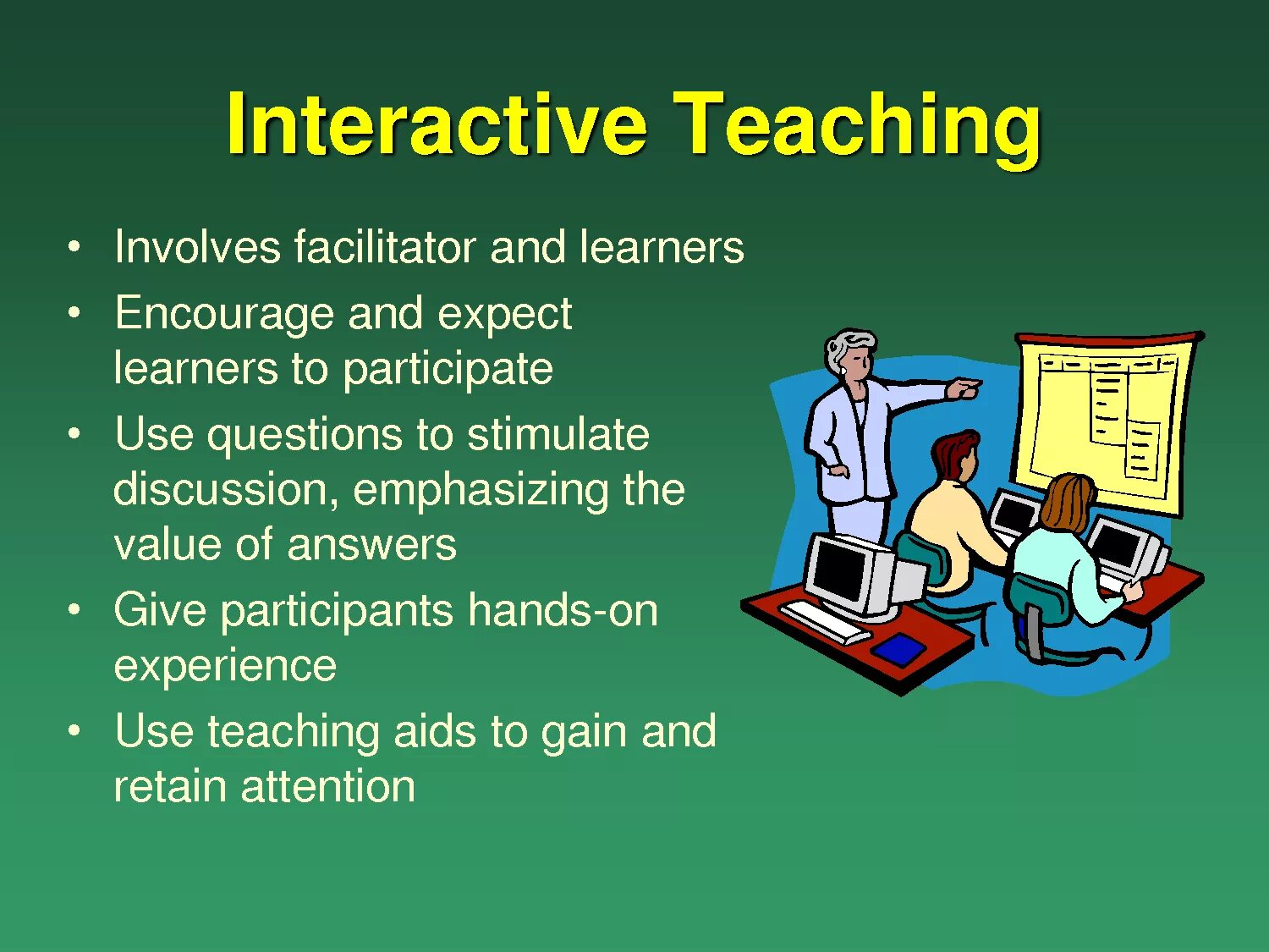Information lesson