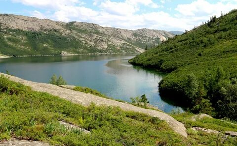 Озеро на востоке казахстана
