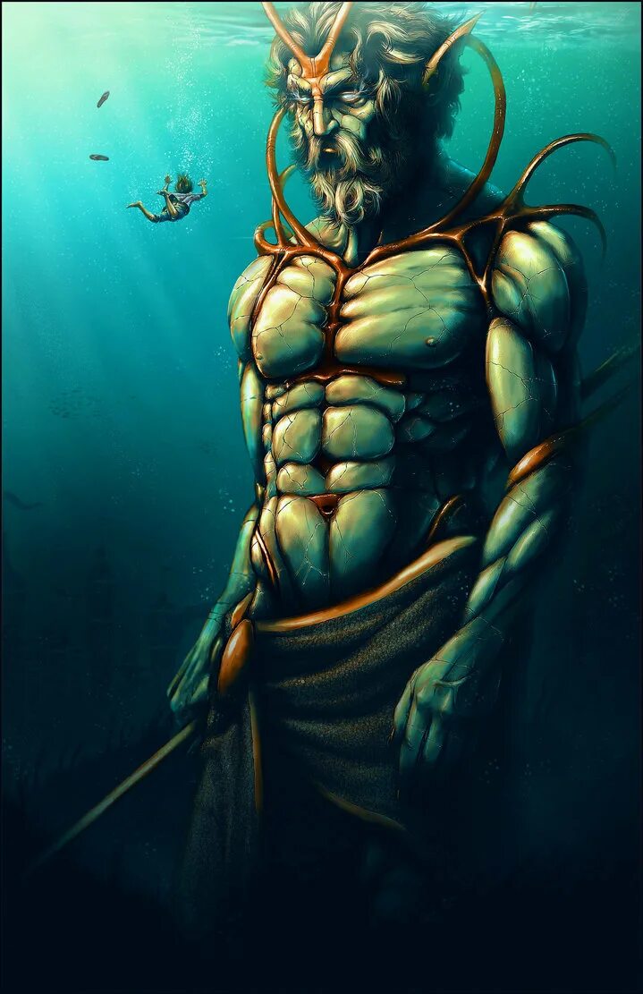 Шарль андре ван лоо. Нерей бог древней греции. Нерей греческая мифология. Отец речных богов. Пеней мифология.