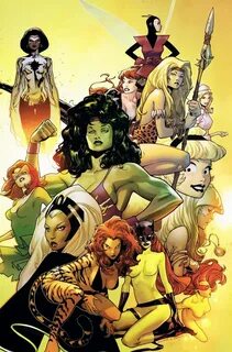 Женщины marvel comics