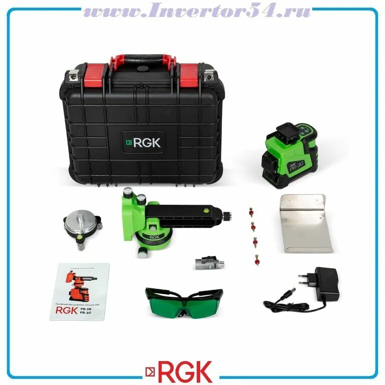 Лазерный уровень rgk pr. Rgk pr-3g. лазерный уровень rgk pr-3g. лазерный построитель плоскостей rgk pr-3g. лазерный нивелир rgk в чемодане.