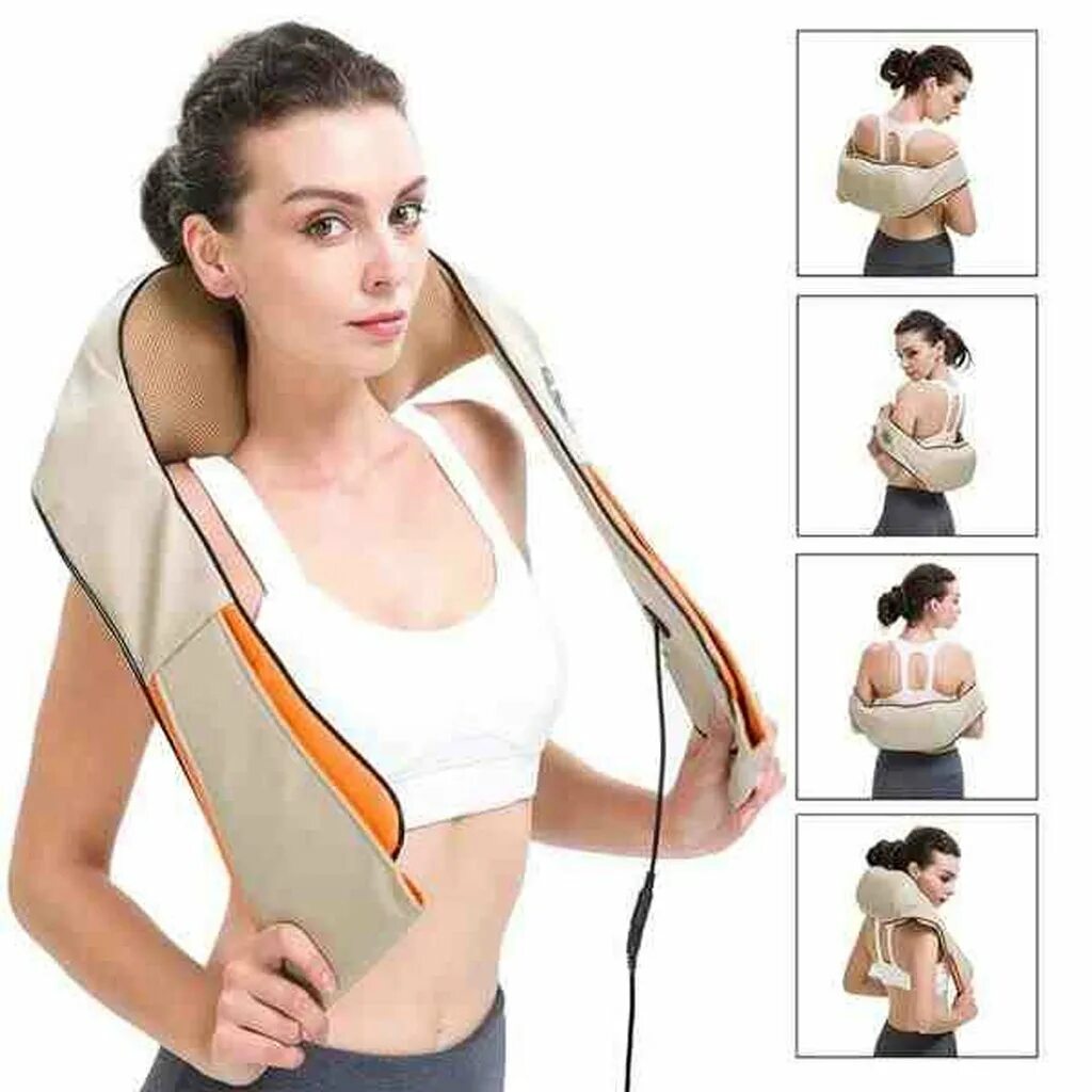 Как пользоваться массажером для спины. Массажер-пояс роликовый neck kneading универсальный. массажер-пояс роликовый massager of neck kneading. массажер для шеи, плеч и спины massager of neck kneading. массажер для шеи и плеч с ик прогревом neck kneading.