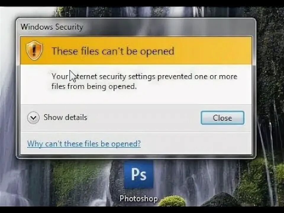 File find is not opened