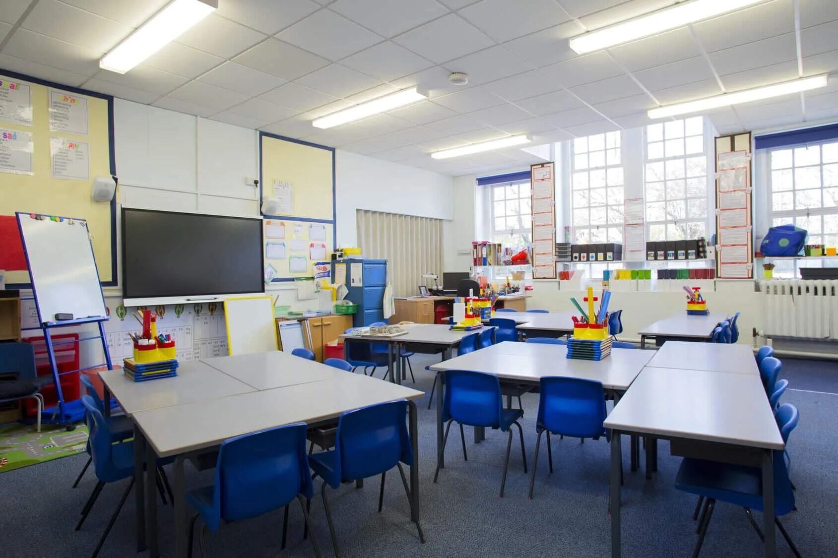 The classroom. The classroom