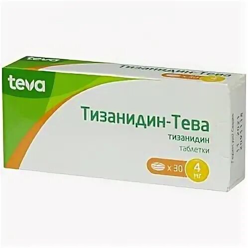 Тизанидин инструкция 4мг