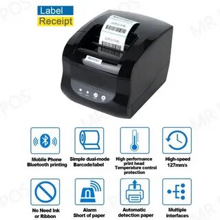 Xp 365b размер этикетки