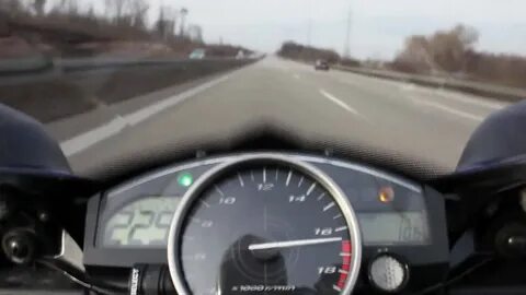 Скорость мотоцикла 300