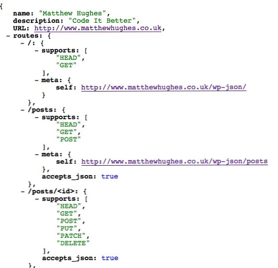 Пример запроса get API json.