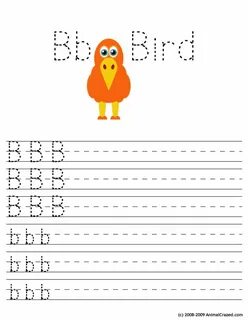 Write letter b