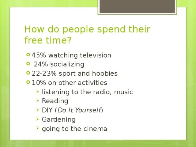 Leisure activities in the uk. Презентация leisure activities. hobbies and leisure activities.