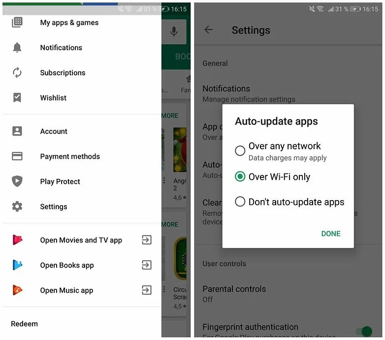 Updating apps