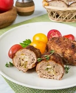 Котлеты фаршированные печенью